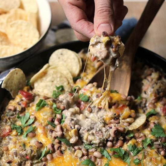 Mexican Black Eyed Pea Dip - Recipe photo by suebeehomemaker