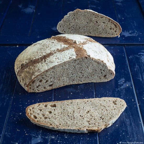 Tartine whole-wheat bread - Recipe photo by denisav