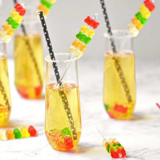 Gummy Bear Mocktails - Recipe photo by SimpleSeasonal