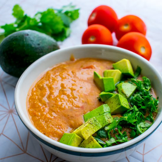 Red Lentil Soup - Recipe photo by mghthakkar