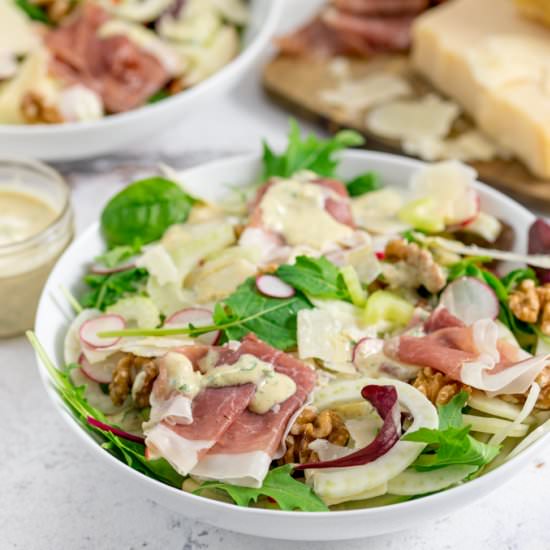 Fennel Apple Winter Salad - Recipe photo by KitchenSanctuary