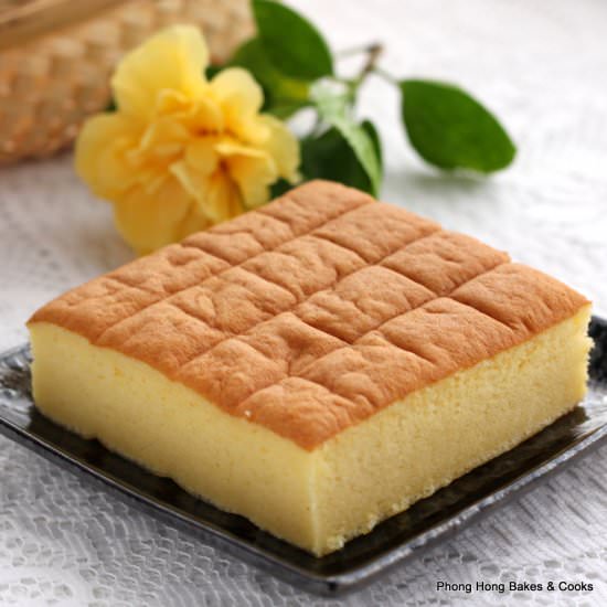 Japanese Cotton Sponge Cake - Recipe photo by Phong Hong