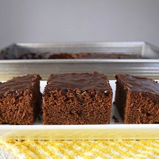 Chocolate Coca-Cola Cake - Recipe photo by The Hungry Genealogist