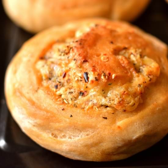Cheese Stuffed Crusty Bread Loaves - Recipe photo by ch_cooks