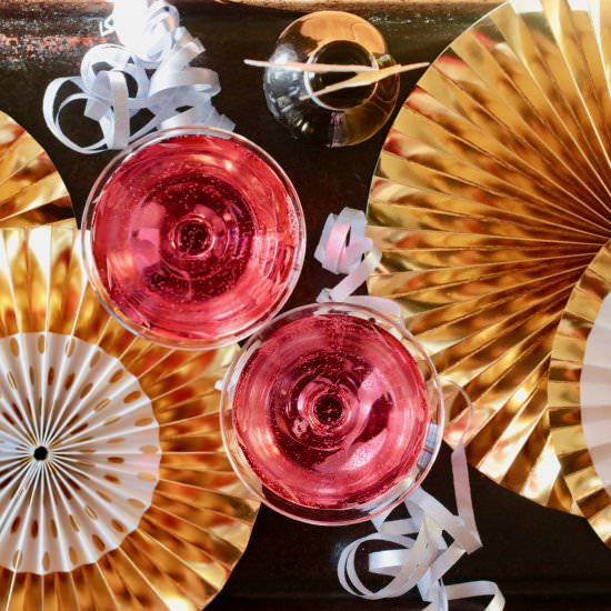 Poinsettia Cocktail - Recipe photo by foodgalleygab