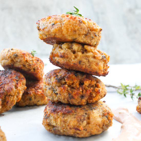 Mini Fish Cakes - Recipe photo by champagne-tastes