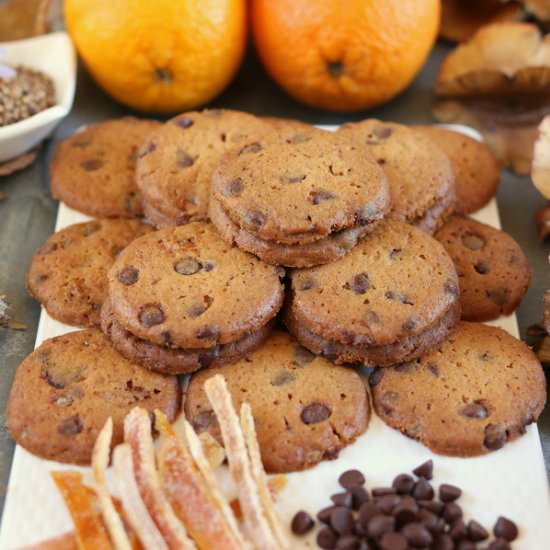 Fall Choc Chip & Orange Cookies - Recipe photo by 5Flavours