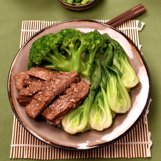Korean Barbecue Beef Bowls - Recipe photo by wednesdaynightcafe