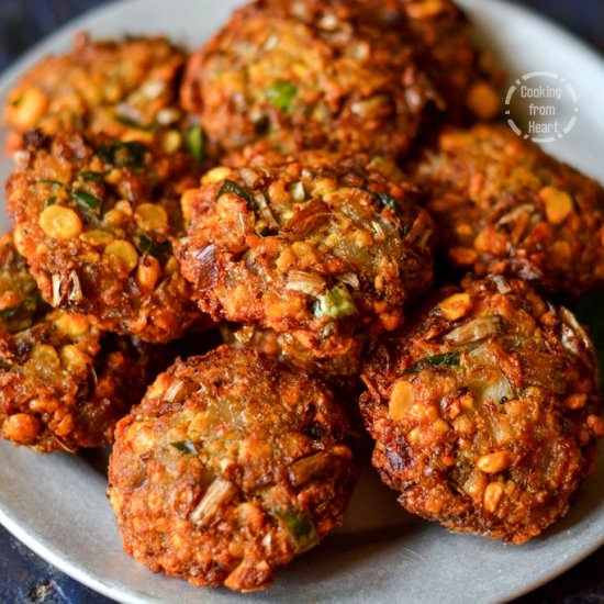 Vazhaipoo Vadai - Recipe photo by ch_cooks