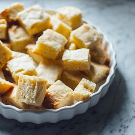 White Chocolate Blondie - Recipe photo by Patchworkcactus