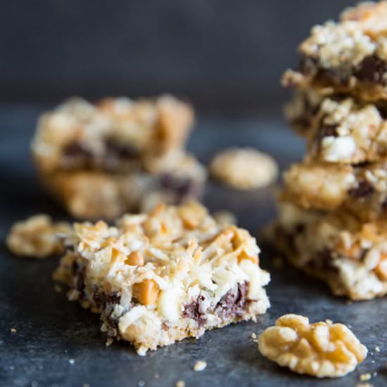 Seven Layer Bars - Recipe photo by culinaryhill
