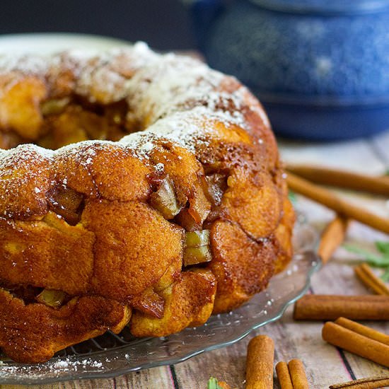 Apple Pie Monkey Bread - Recipe photo by unicorns in the kitchen