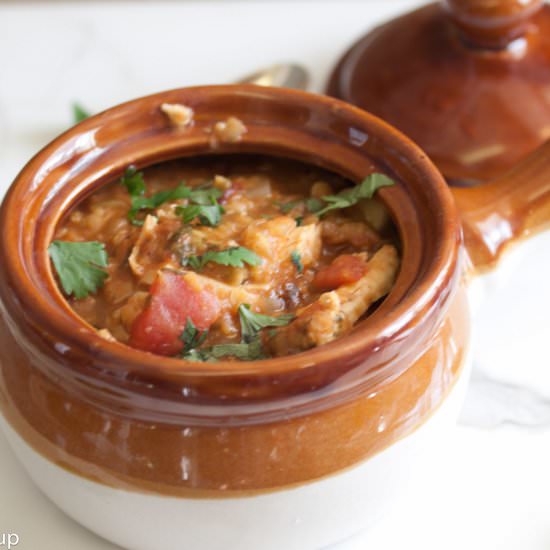 Instant Pot Chicken Chili - Recipe photo by kitchencoup