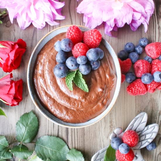 Wholesome Chocolate Mousse - Recipe photo by Whole Natural Kitchen