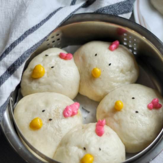 Red Bean Steamed Buns - Recipe photo by Thesweetandsourbaker
