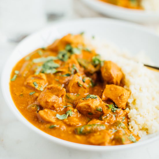 Slow Cooker Butter Chicken - Recipe photo by eatingbirdfood