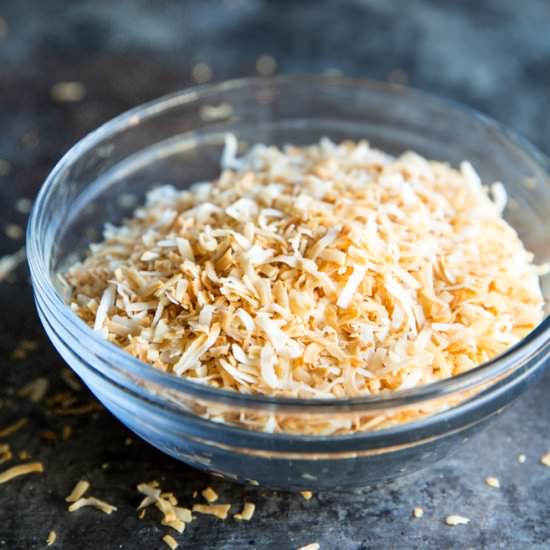 How to Toast Coconut - Recipe photo by culinaryhill
