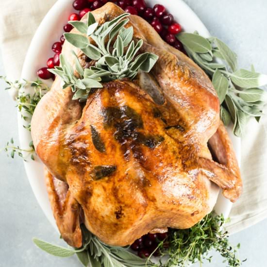 Perfect Roast Turkey - Recipe photo by culinaryhill
