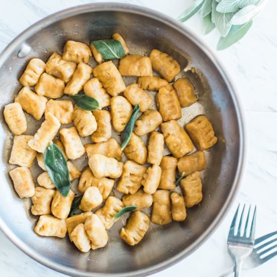 Pumpkin Gnocchi - Recipe photo by herheartandtable