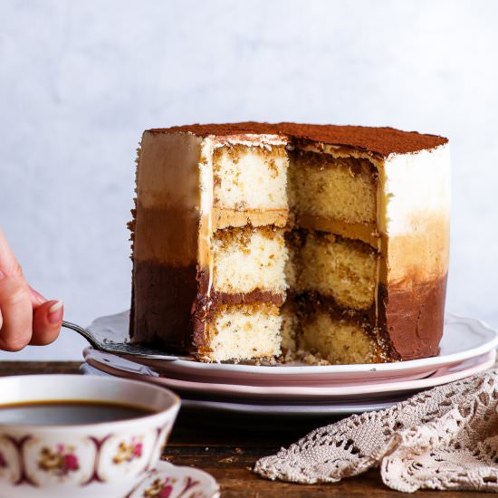 Gluten Free Tiramisu Cake - Recipe photo by theloopywhisk