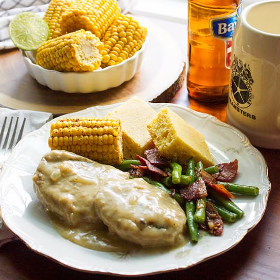 Smothered Turkey Legs - Recipe photo by MunatyCooking