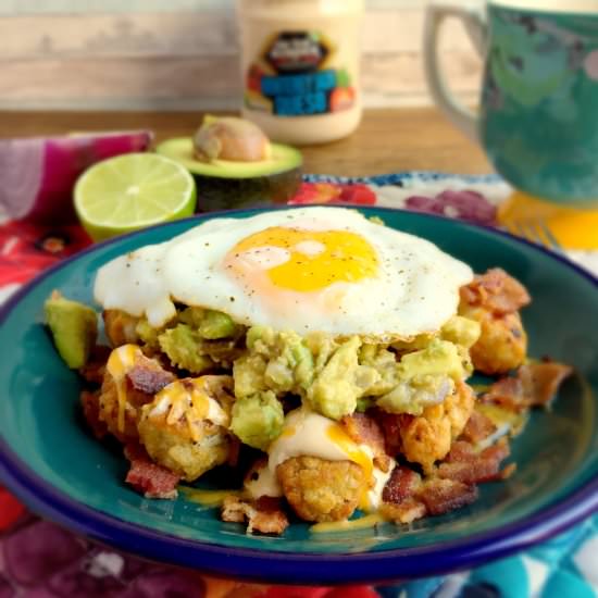 Single Serve Breakfast Totchos - Recipe photo by Theyummymuffin