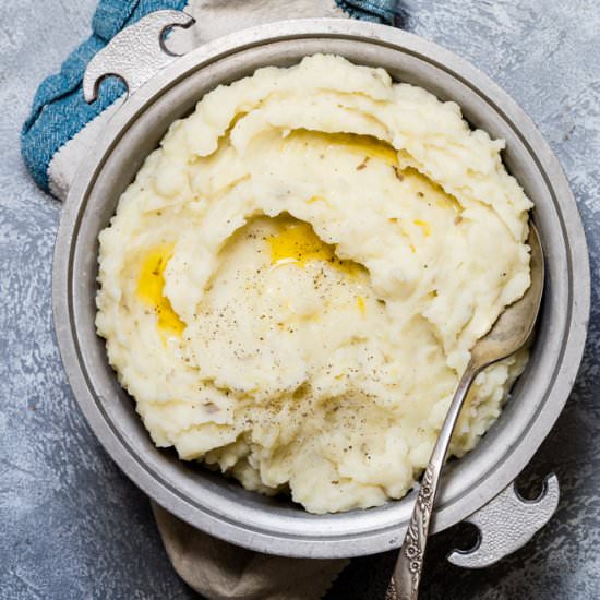 The Best Mashed Potatoes - Recipe photo by culinaryhill