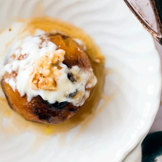 Chamomile and Lemon Baked Apples - Recipe photo by Whole Food Bellies
