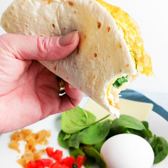 Walking Breakfast Taco - Recipe photo by On The Go Bites