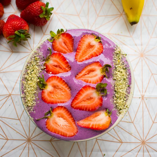 Blueberry SMoothie Bowl - Recipe photo by mghthakkar