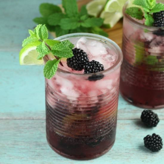 Easy Blackberry Mojitos - Recipe photo by missinthekitchen