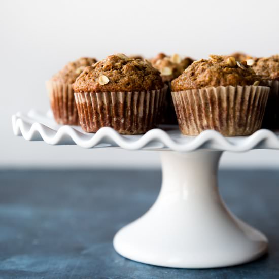 Whole Wheat Banana Nut Muffins - Recipe photo by sallysbakingaddiction