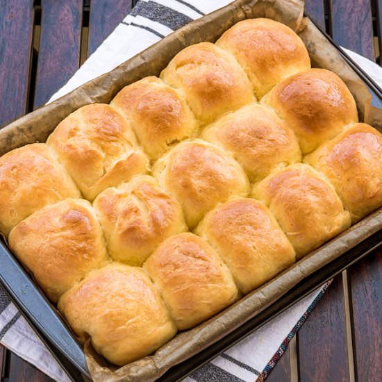 Easy Homemade Dinner Rolls - Recipe photo by Priyanka DK