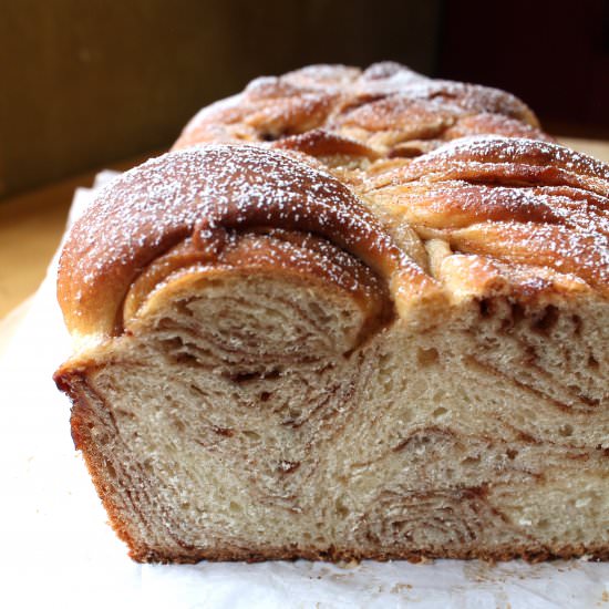 braided cinnamon bread - Recipe photo by wherethewildcakegrows