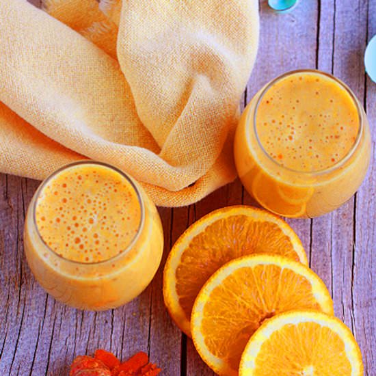 Super Healthy Vegan Orange Julius - Recipe photo by VeganVigilante