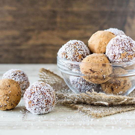 Goji Almond Energy Bites - Recipe photo by Raw Revive