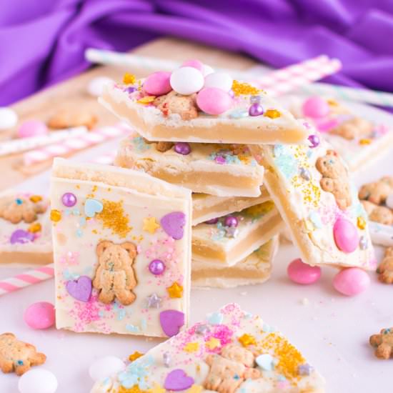 Sugar Cookie Dough Unicorn Bark - Recipe photo by A baJillian Recipes