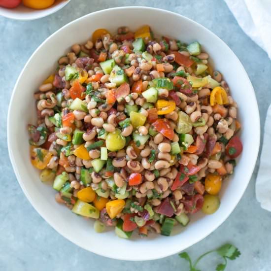 Black Eyed Pea Salad - Recipe photo by simplywhisked