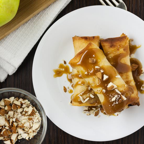 Baked Apple Turon - Recipe photo by theunlikelybaker