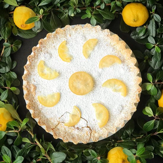 Shortbread Lemon Tart - Recipe photo by rumblyinmytumbly