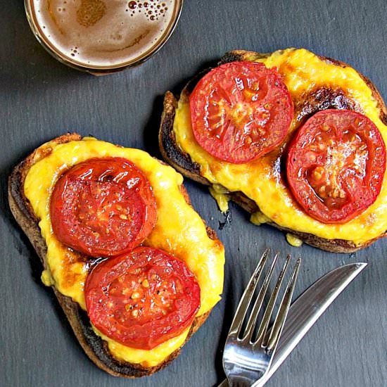 Welsh Rarebit - Recipe photo by PinchandSwirl