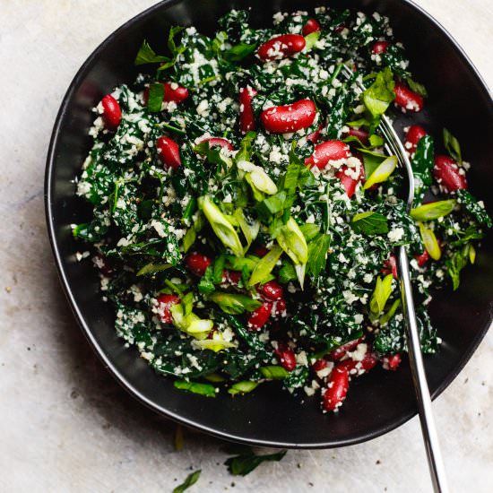 Garlicky Kale Bowls - Recipe photo by withfoodandlove
