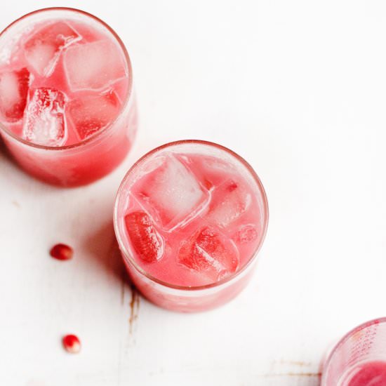 Pomegranate Tequila Coolers - Recipe photo by withfoodandlove