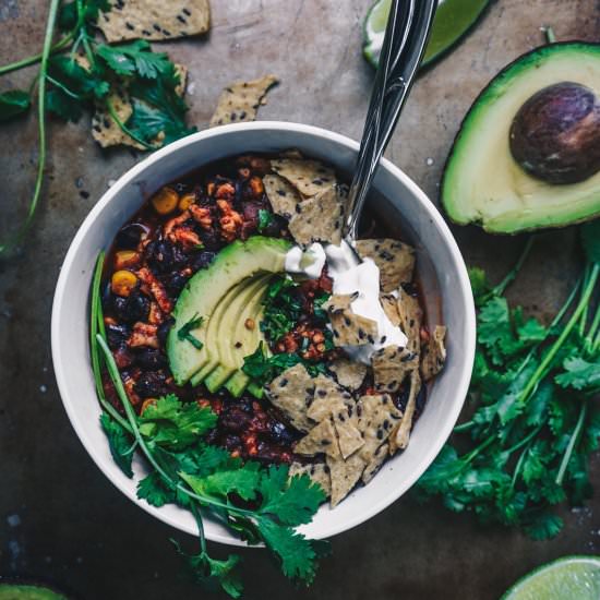 Healthy Turkey Chili - Recipe photo by nattwrobel