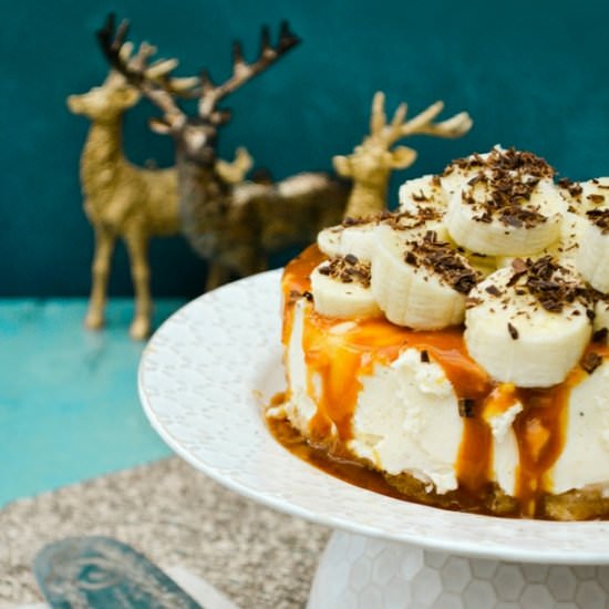 Vegan Banoffee Pie Cheesecake - Recipe photo by Jacqueline - Tinned Tomatoes