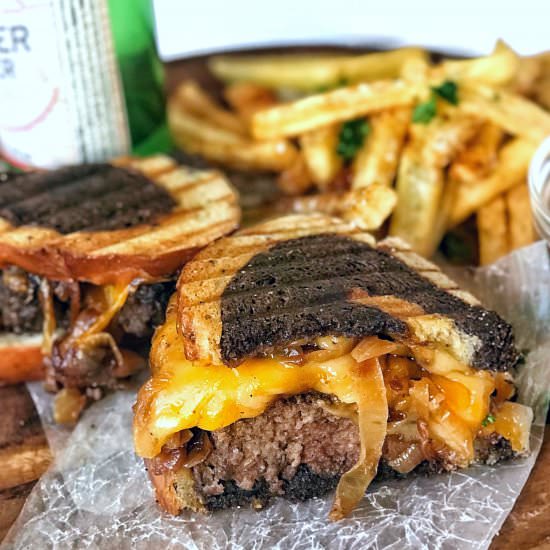 All-American Patty Melts - Recipe photo by Sweet Tea and Thyme