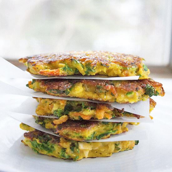 Root Veggie Pancakes - Recipe photo by brightrootskitchen