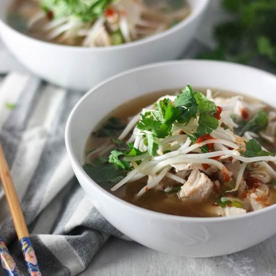 Easy Chicken Pho - Recipe photo by The Home Cooks Kitchen