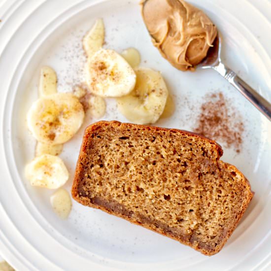 Healthy Sweet Potato Banana Bread - Recipe photo by hellospoonful