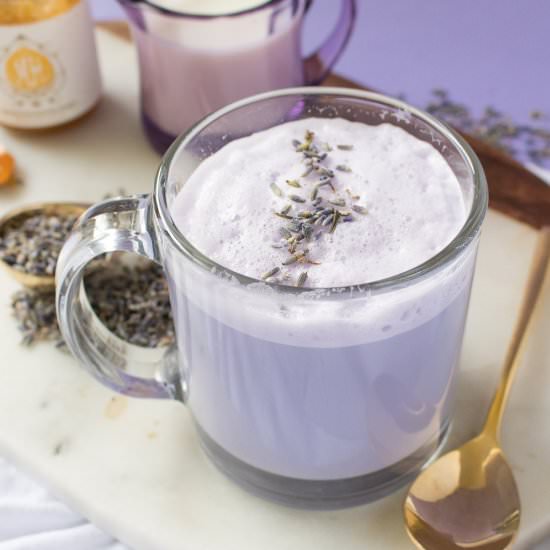 Lavender Tea Latte - Recipe photo by clubcrafted